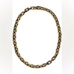 Eddie Borgo Supra Link Necklace Chunky Chain GOLD NEW Wrapped+ Gift Bag & Card Photo 1