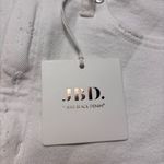 Just Black NWT JBD Non Stretch distressed  White Denim Shorts Size Large Photo 1