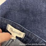 Madewell Utility Denim Full-Zip Mini Skirt Size 30 Photo 3