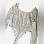 Lululemon Wundermost Ultra-Soft Nulu Square-Neck Long-Sleeve Bodysuit Size Large Photo 6