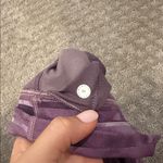 Lululemon Size 6 Purple Striped Energy Longline Sports Bra Photo 2