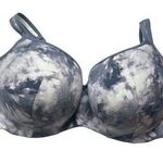 Cacique  Grey White Lined Balconette Bra 44F 44DDD Photo 0