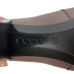 Ecco Shape 55 Plateau Stack Ankle Boots Leather Dark Brown Size 41 Photo 10