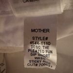Mother Womens Snacks! The Pleated Sticky Rice Fun Dip Short, White Size 27 NWT Photo 7