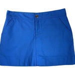 Lilly Pulitzer  Blue Textured Golf Tennis Skort Size 10 Photo 0