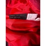 Vintage Margos Leather Suede Rasberry Red Pencil Fitted Size 11 Western Y2K Photo 7