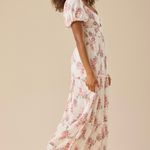 Altar'd State Altar’d State Pink Floral Maxi Dress Size XL Available NWT Photo 4