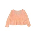 American Eagle  Long-Sleeve Babydoll Blouse Photo 6