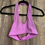 Free People  Intimately Orchid Pink Seamless Stretchy Halter Crop Top XS/S Photo 1