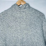 Angel of the North Anthro Alpaca Knit Cardigan Size Small Gray Photo 5