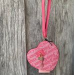 Juicy Couture | Pink Heart Wristlet with Lock & Key Charm Photo 1