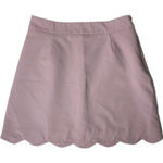 ASOS  Lavender Mini Skirt 6 High Waist A Line Side Zip Soft Pastel Photo 0