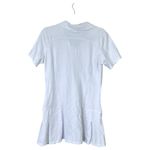 KINESIS Collared Polo Tennis Prep Dress Pockets Athleisure Sporty Size Medium White Photo 1