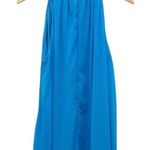 1. State Sleeveless Wide Leg Flowy Jumpsuit Amalfi Coast Blue Women’s Size Large Photo 7