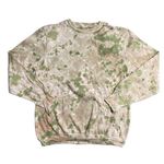 AFRM Munroe Olive Green and Blush Tie Dye Crewneck Pullover M Size M Photo 0