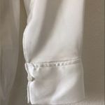 ZARA  Satin Effect Long Sleeve Mini Dress Size Small Womens White 2950/331 Photo 2
