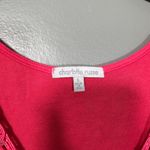 Charlotte Russe  Women's Y2K Red Sequin Neck Sleeveless Top - Size Large - Tank Photo 4