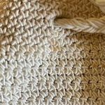 Xhilaration  Cream Crochet Backpack Purse – Boho Festival Bag Photo 3