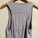 Lululemon Back In Action Tank Lavender Grey- Size Small Photo 3