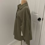 Athleta  Allure Shirt Jacket Olive Photo 4