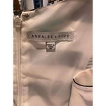 Annalee + Hope  Small Fit and Flare Dress Size 8‎ petite  Blue/White Photo 3