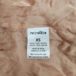 Retrofete Gabrielle Robe Dress in Nude Silver Sequins Size XS *Missing Belt* Tan Photo 8