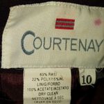 Courtenay 10 Vintage Eggplant Pencil Skirt Suit Purple Photo 7