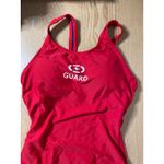 Dolfin B22-2 Women’s lifeguard 1pc Swimsuit Red size 36/Medium Halloween 🎃 Costume Photo 1