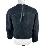 Lululemon Wool Whenever Crew Neck Sweater Wool Blend Sherpa Black Size 2 Photo 1