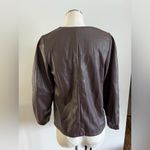 Banana Republic Brown Top V Neck Suit Blazer M - 100%polyester NWT Photo 3