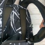 Fabletics Marble Print Backpack Black Mint White Workout Bag Photo 4