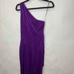 Do+Be NWT Purple One Shoulder Satin Dress Sz Small & Medium Available Photo 7