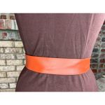 cinch belt Faux leather brown Photo 4