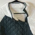 Simply Southern Women’s White & Green Pullover Sherpa Size XL Photo 4