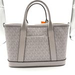 Michael Michael Kors Luisa Leather Chic Satchel Designer Bag MRSP 258.00 NWT White Photo 1