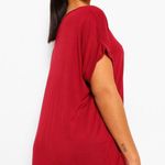 Boohoo OVERSIZED BOYFRIEND V NECK T-SHIRT Photo 1
