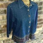 Mountain Lake women's Casuals denim top size S Photo 5