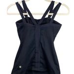 Lululemon Women's Double Strap Criss Cross Tank Top Black Sz 6 Photo 0