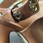 Coach : Brown Eddison G2503- adjustable ankle strap- Mule Heels- 5.5 Photo 14