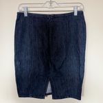 Dark denim 90s style pencil skirt size 4 Blue Photo 1