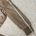 Madewell  Velvet Bomber Jacket Silk Velour Lightweight Champagne Women’s Medium Photo 5