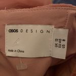 ASOS  Designs Mauve Tulle Sleeveless Button Back Mini Dress Size 8 Photo 6