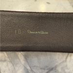 Oscar de la Renta  Brown Suede Belt Photo 4