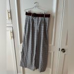 Cara Cara Soho Pants Hannon Plaid Turtledove NWT Size 12 | Tailored Chic Gray Photo 4