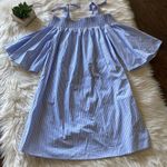 Spense Cold Shoulder Striped Dress Photo 1