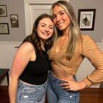 Long Sleeve Cropped Top Brown Size M Photo 0