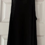 Free People  Black Sleeveless‎ Tank Top Size Extra Small EUC Photo 0