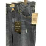 Nicole Miller NY Perfection Skinny Jeans Womens 8 Dark Wash Distressed NWT Photo 3
