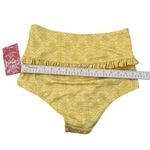 Kortni Jeane Kortni Jean Yellow High-Waisted Bikini Bottoms Photo 5