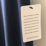 Halston Heritage  Navy Blue Embellished Gown Dress NEW Photo 7